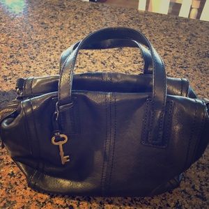 Fossil hand bag black
